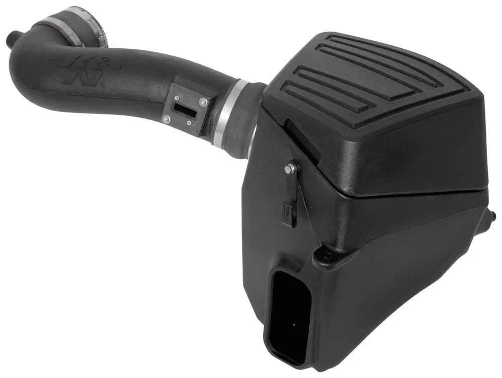 63-3109 – K&N FILTER Cold Air Intake, Black Polyethylene Tube Red Filter With Air Box